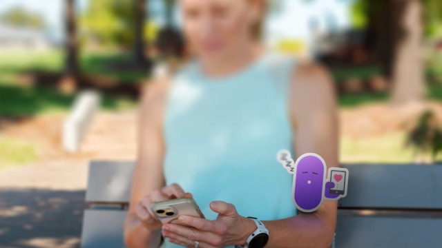 A Therapist Checking her Phone Notifications