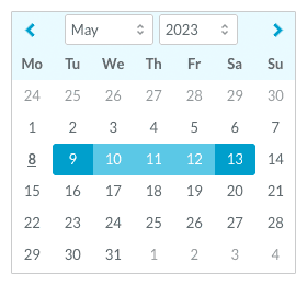 Improved Date Ranges
