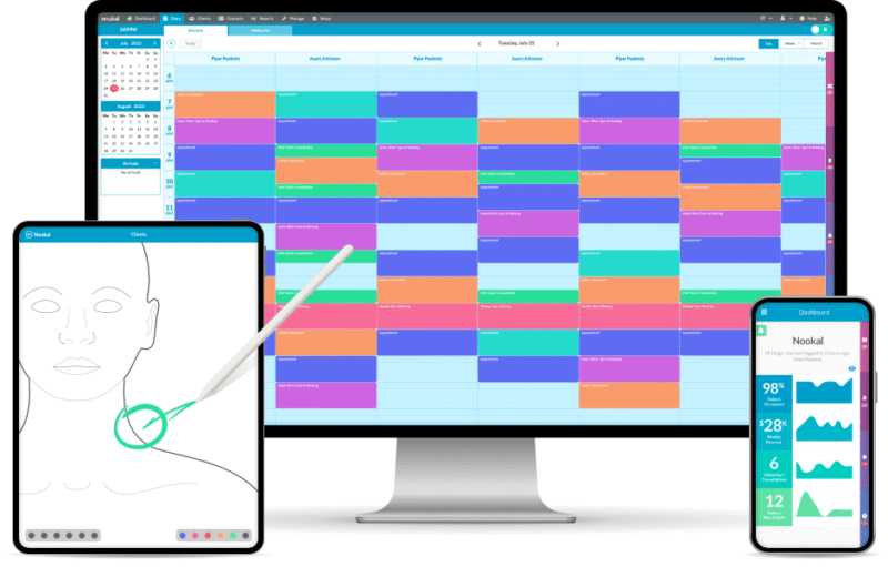 Nookal Diary, Clinical Notes, and Reporting